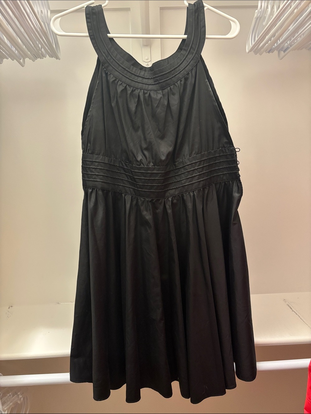 French Connection Black Sleeveless Mini Dress